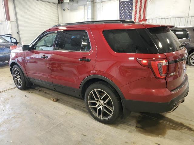  FORD EXPLORER 2017 Red