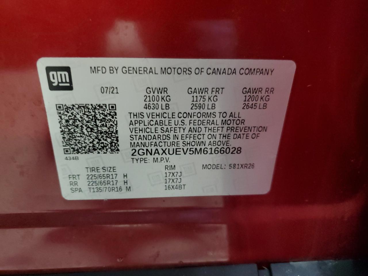 2021 Chevrolet Equinox - Image 15