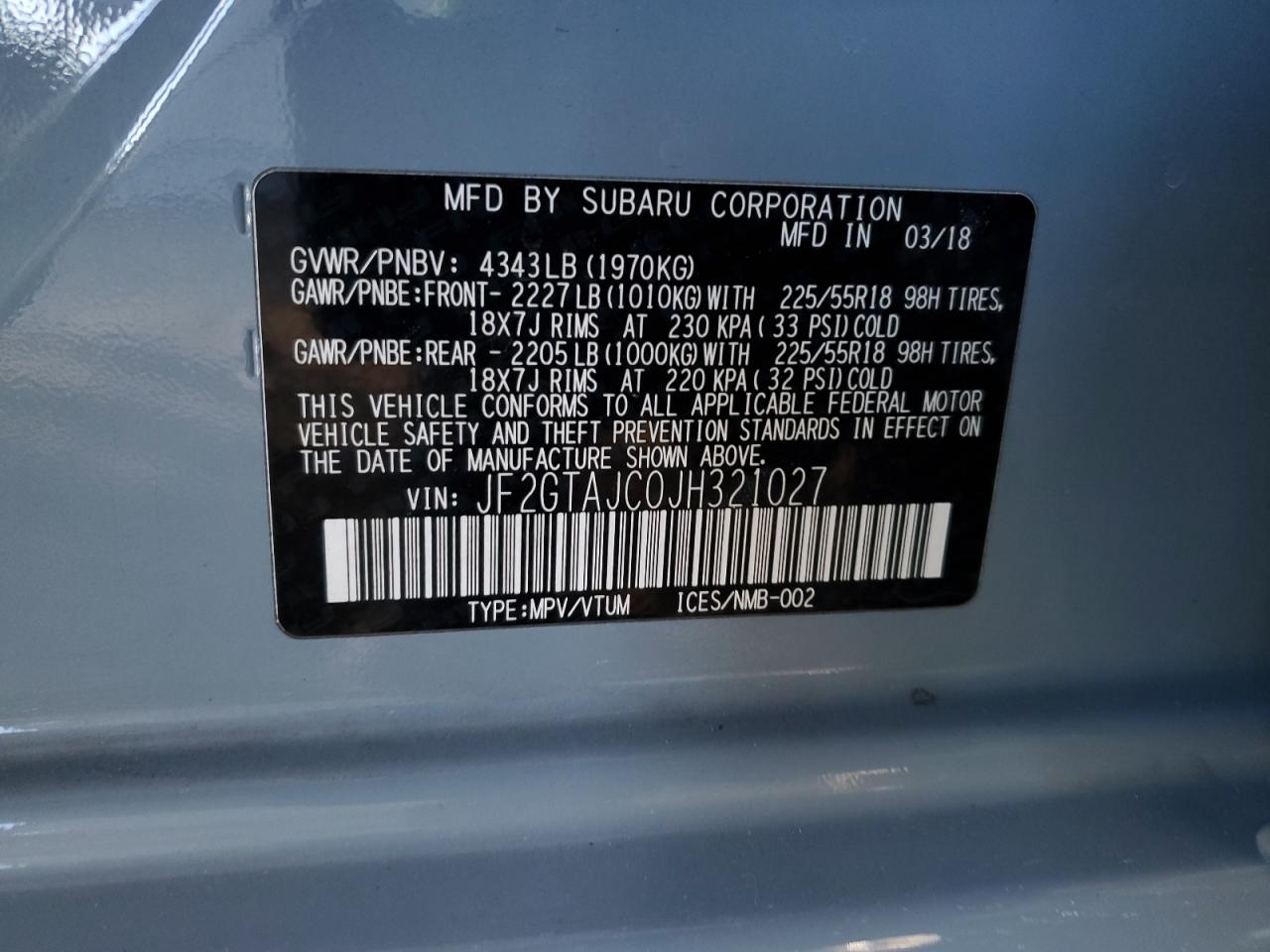 2018 Subaru XV - Image 13