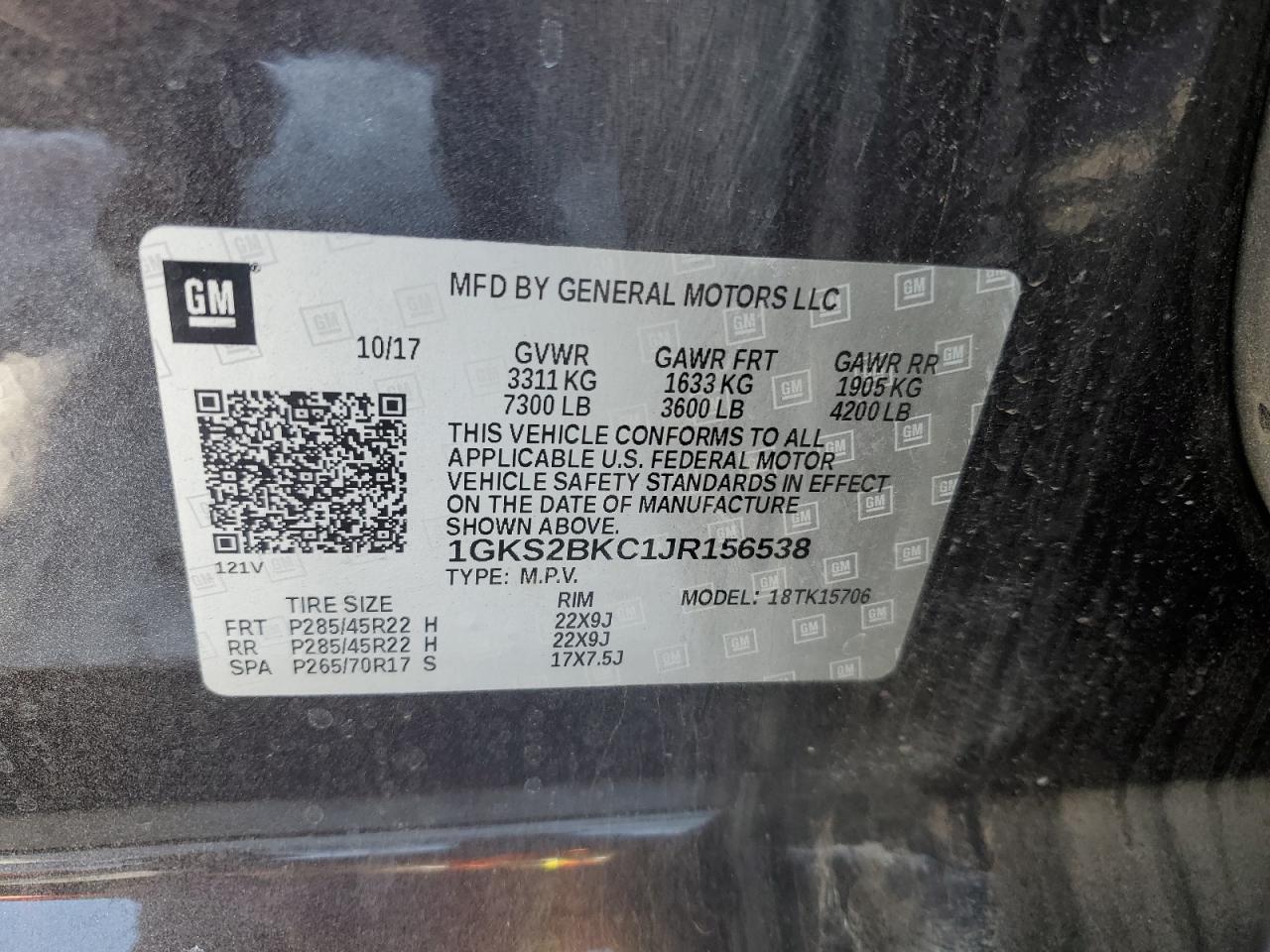 2018 GMC Yukon - Image 13