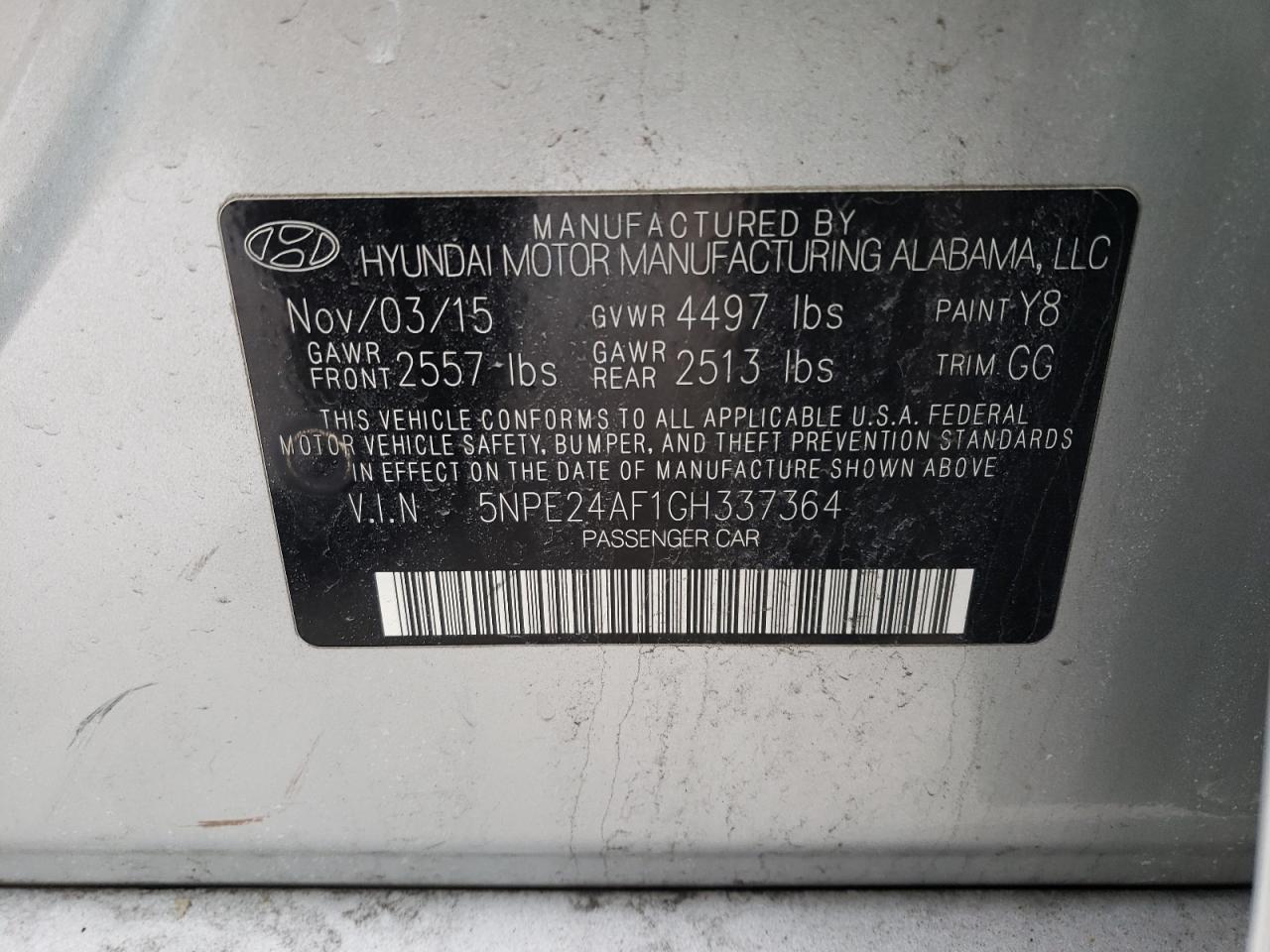 2016 Hyundai Sonata - Image 12