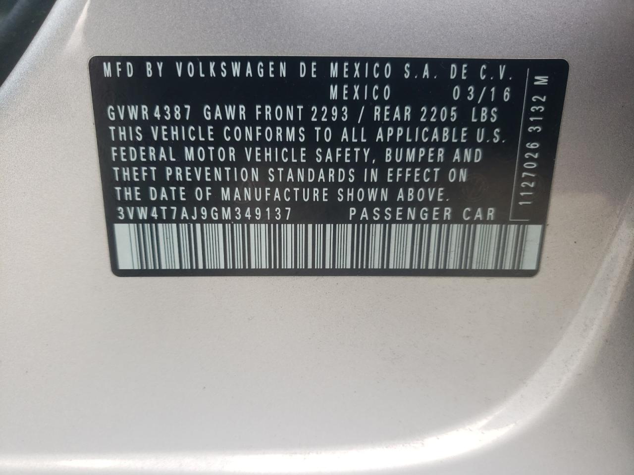 2016 Volkswagen Jetta - Image 12