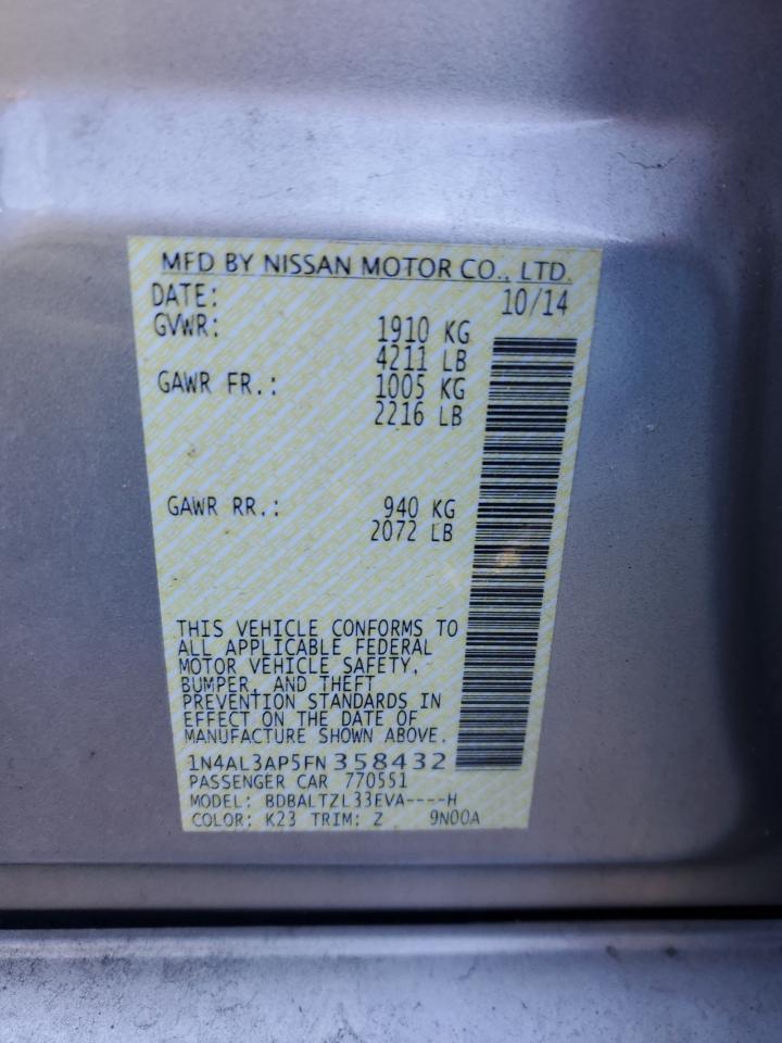 2015 Nissan Altima - Image 12