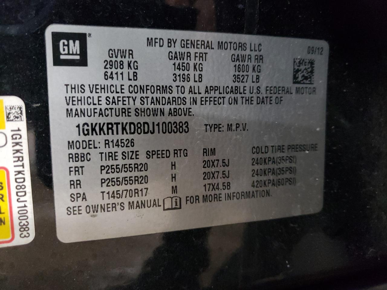 2013 GMC Acadia - Image 13