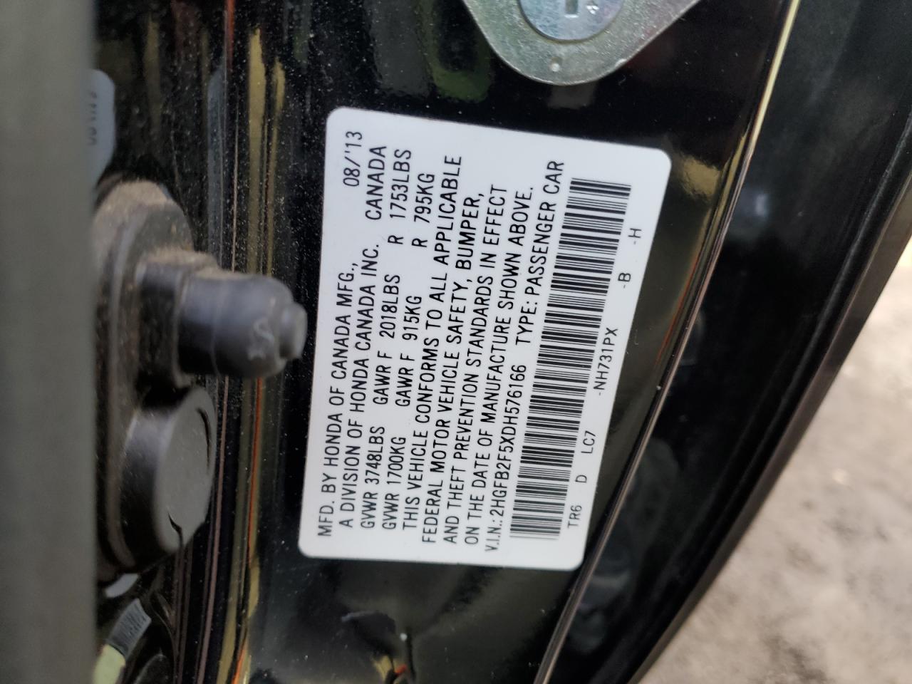 2013 Honda Civic - Image 15