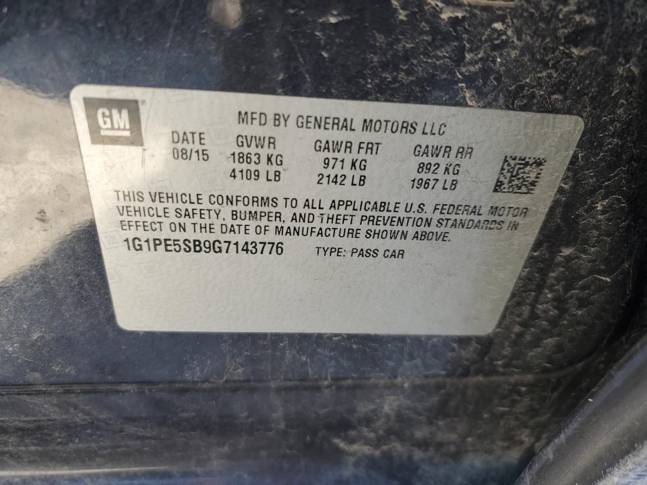 2016 Chevrolet Cruze - Image 12