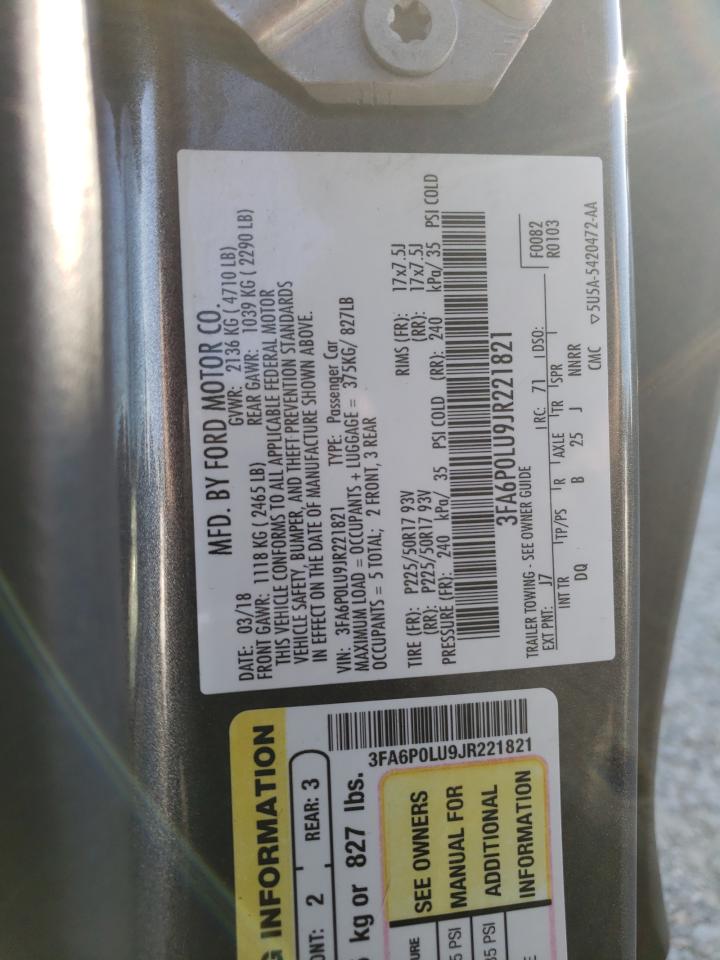 2018 Ford Fusion - Image 12