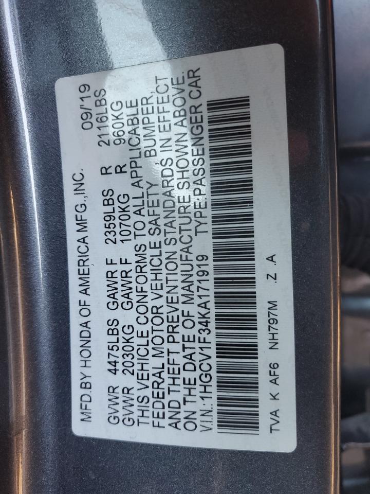 2019 Honda Accord - Image 12