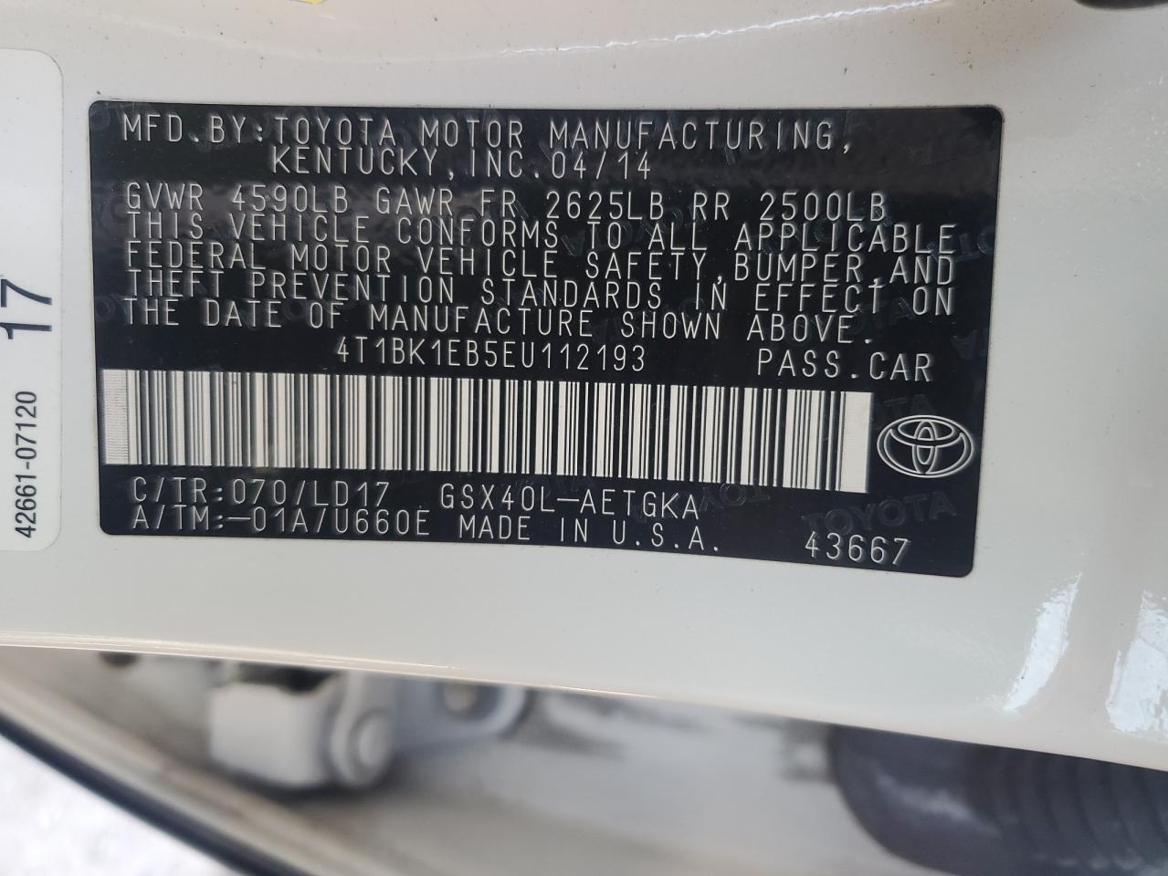 2014 Toyota Avalon - Image 13