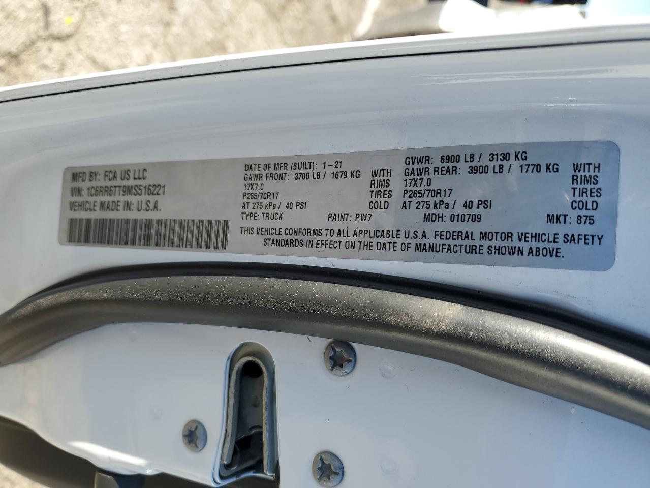 2021 RAM 1500 - Image 12