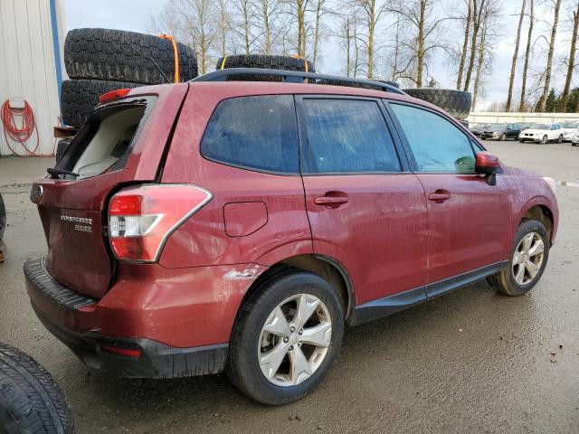  SUBARU FORESTER 2015 Красный