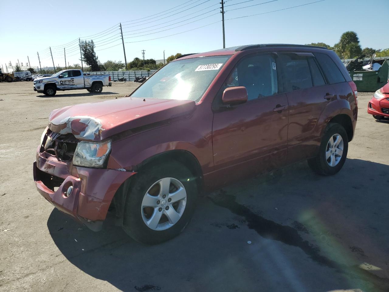 2007 Suzuki Grand Vitara Xsport VIN: JS3TE944774204377 Lot: 87730295