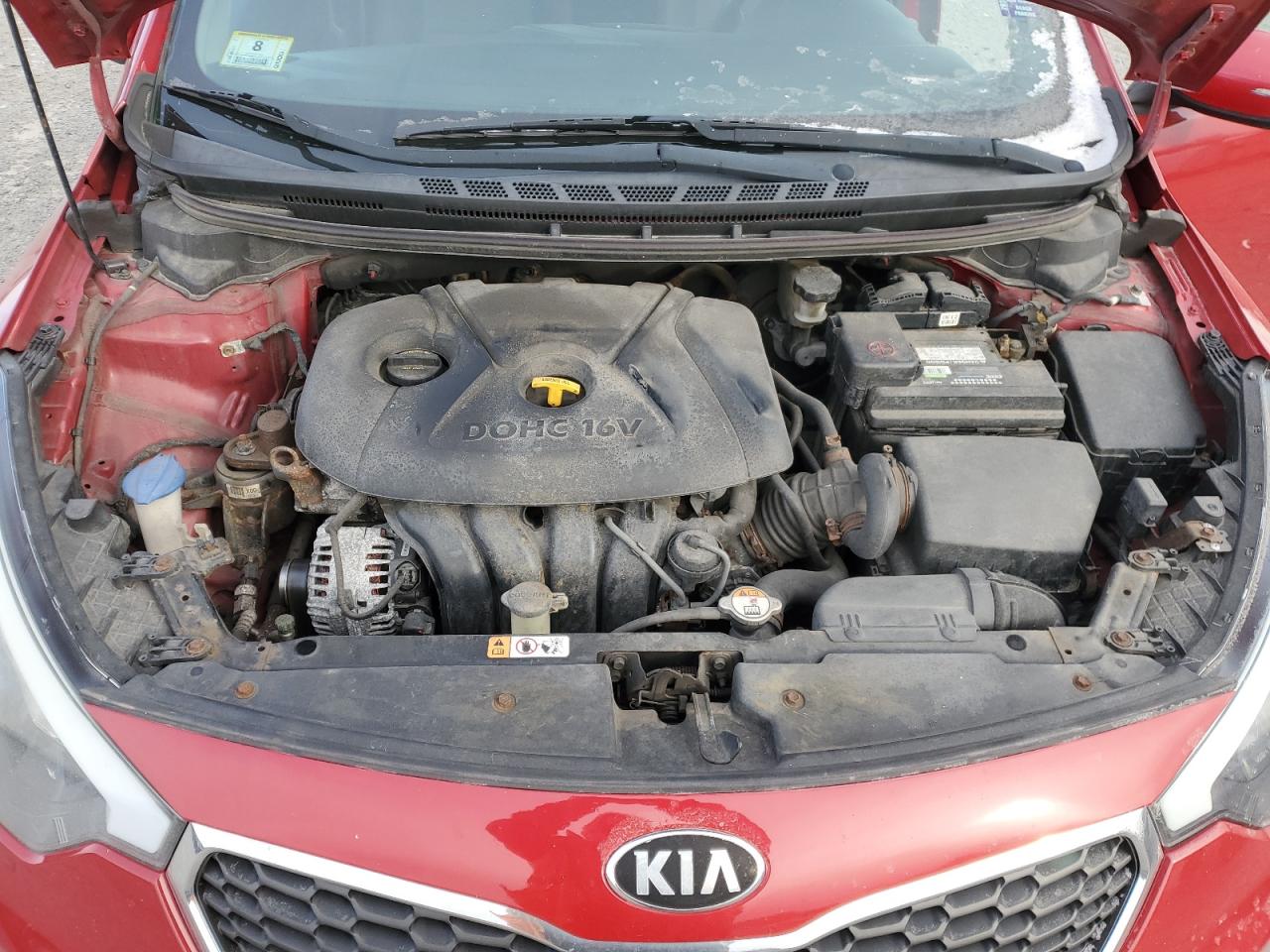 VIN KNAFX4A60F5276610 2015 KIA FORTE no.11