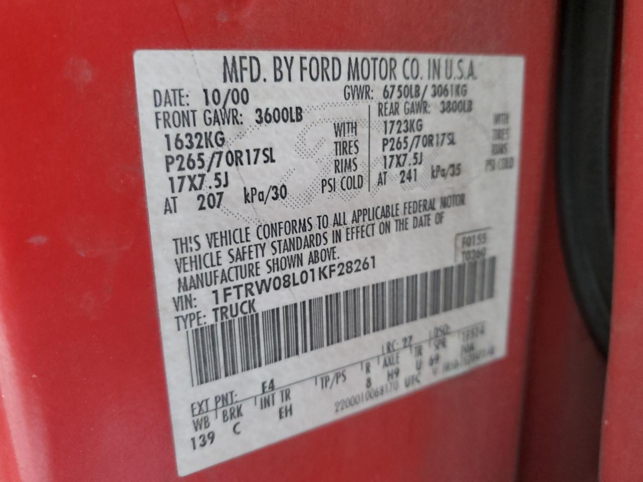 2001 Ford F-150 - Image 12