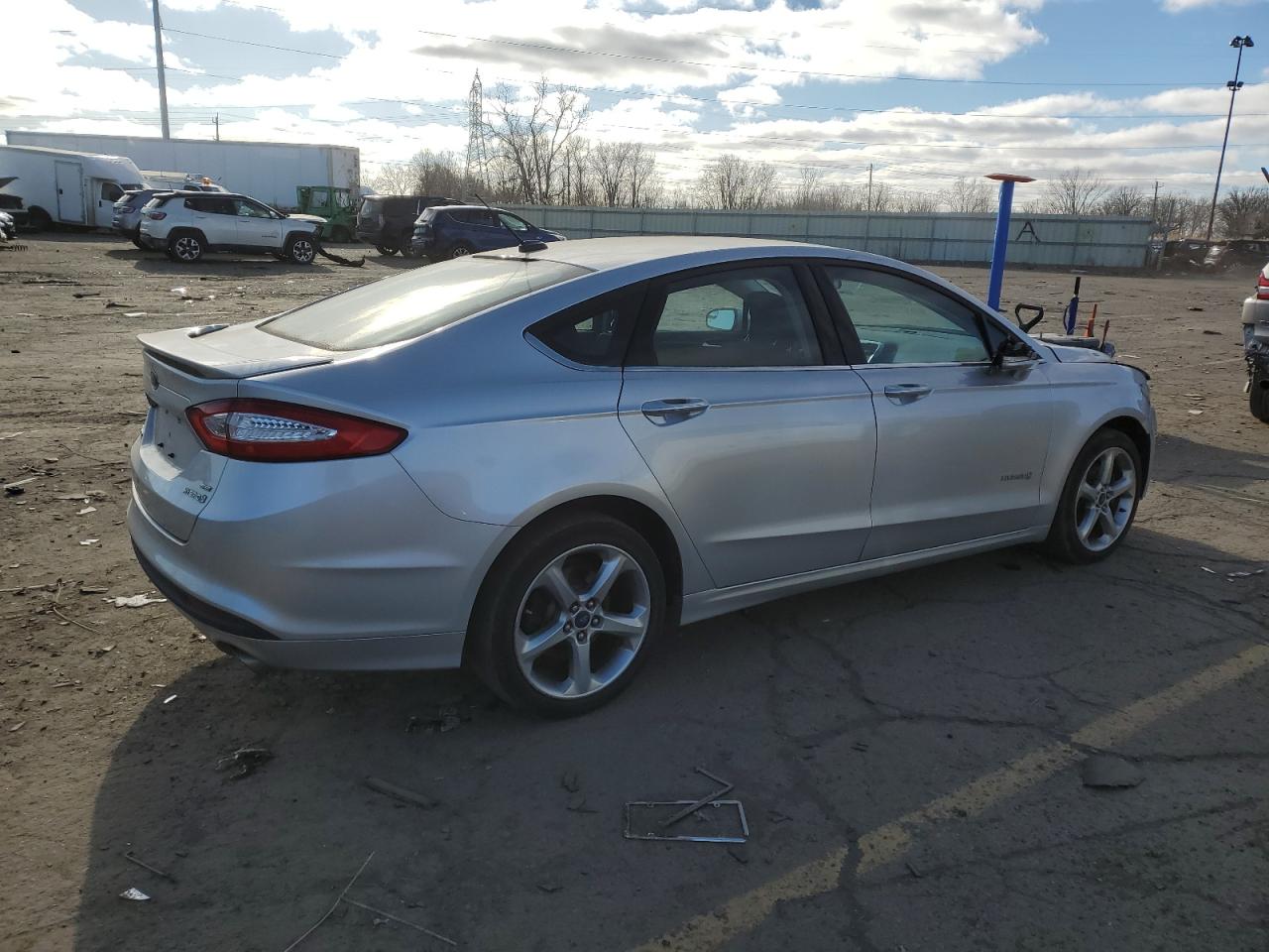 VIN 3FA6P0LU3DR389460 2013 FORD FUSION no.3