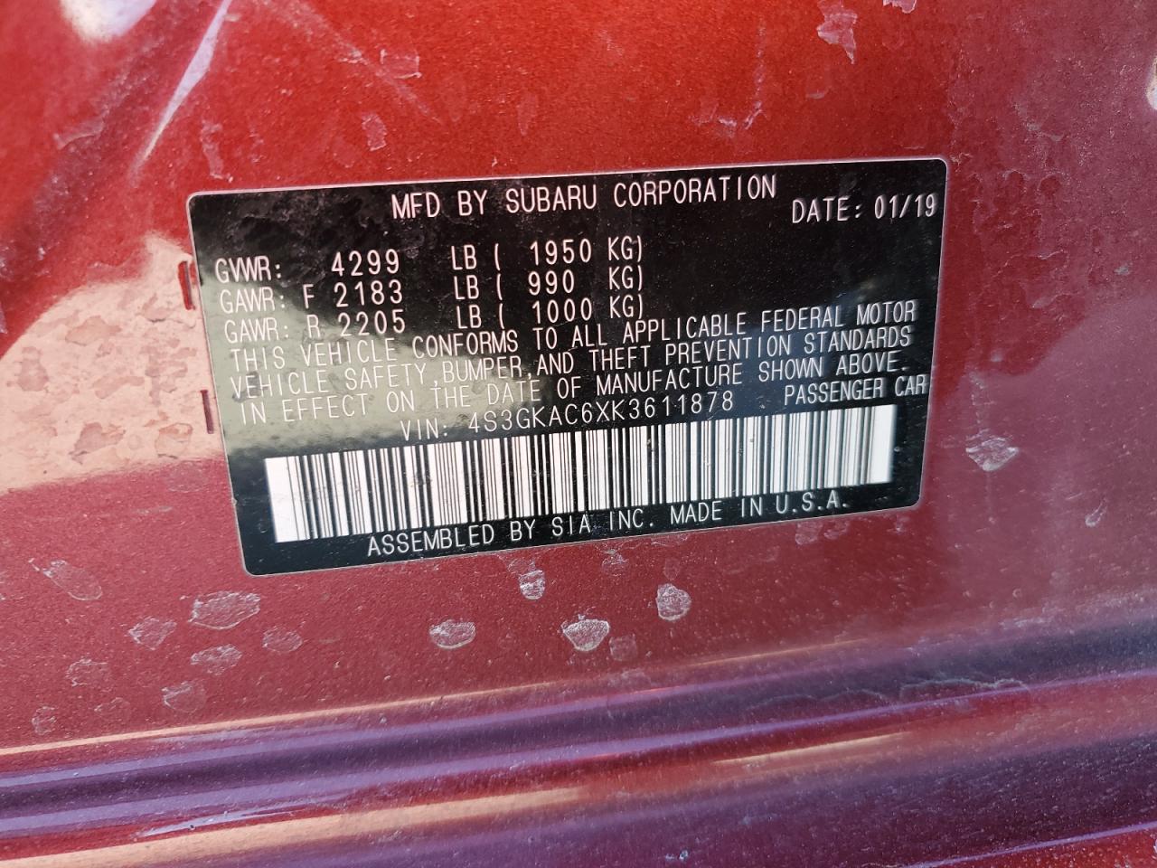 2019 Subaru Impreza - Image 12
