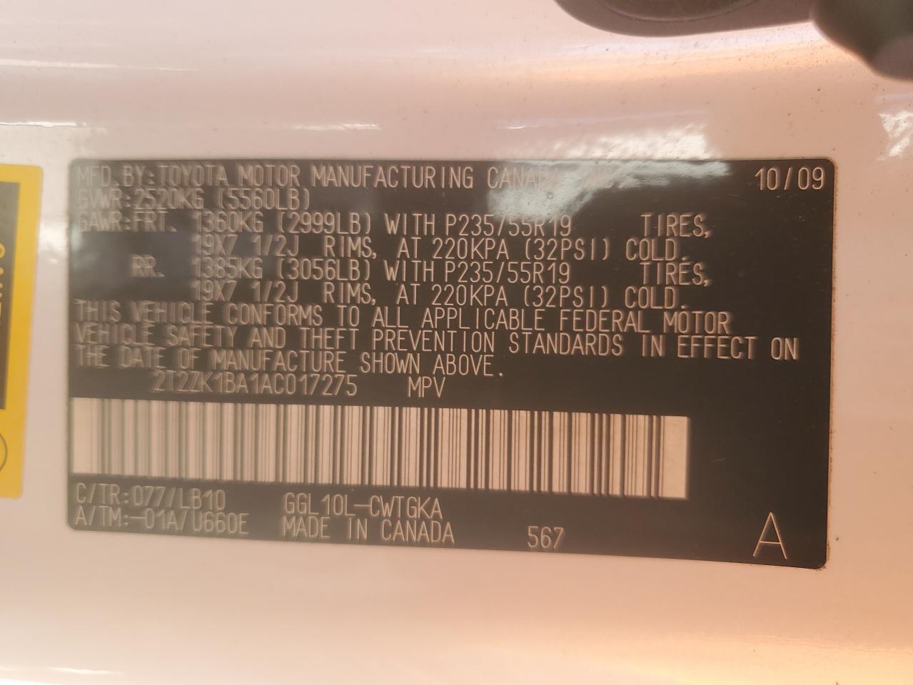 2010 Lexus RX - Image 15