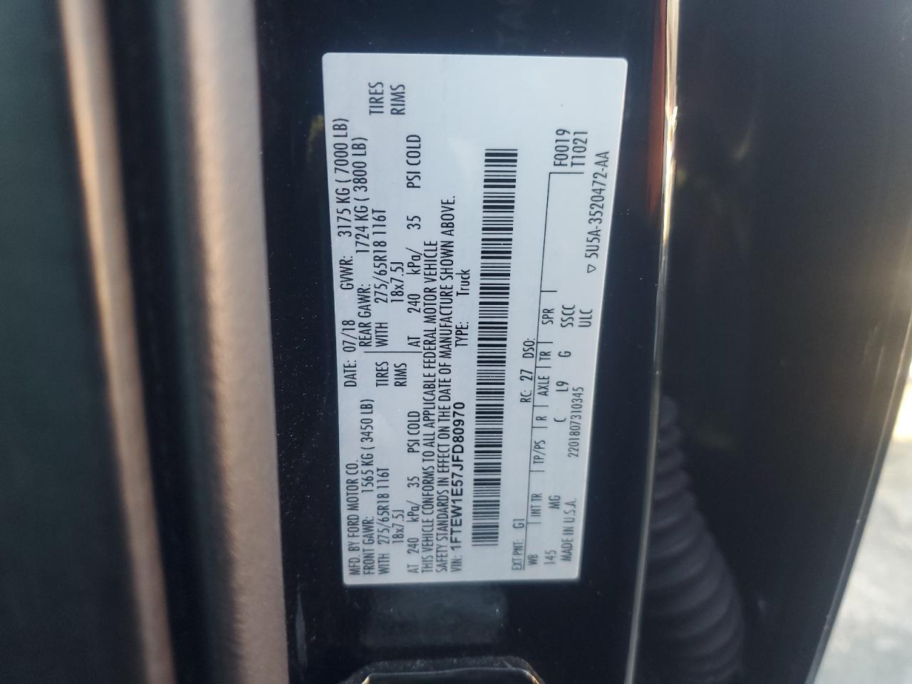 2018 Ford F-150 - Image 13