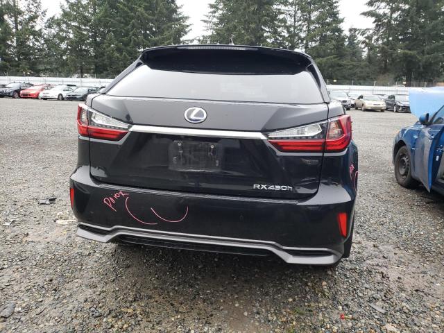  LEXUS RX450 2016 Czarny