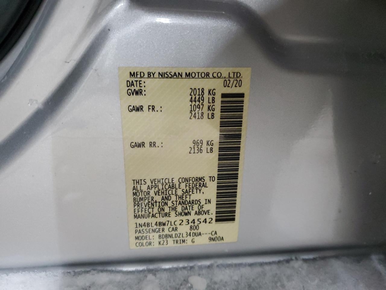 2020 Nissan Altima - Image 12