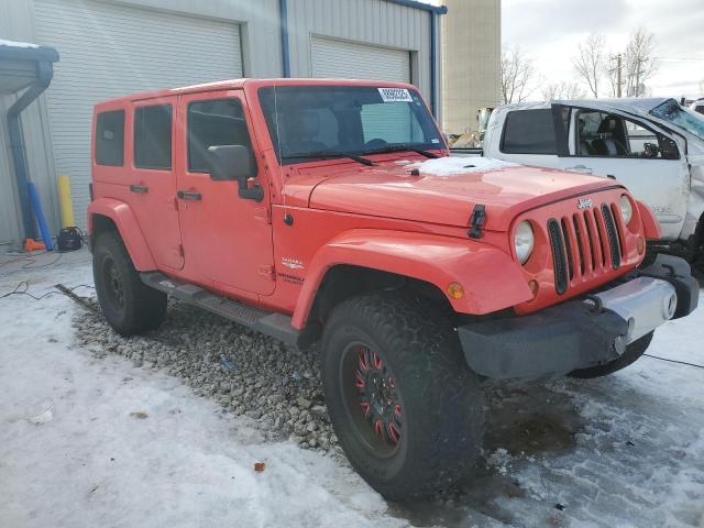  JEEP WRANGLER 2013 Червоний