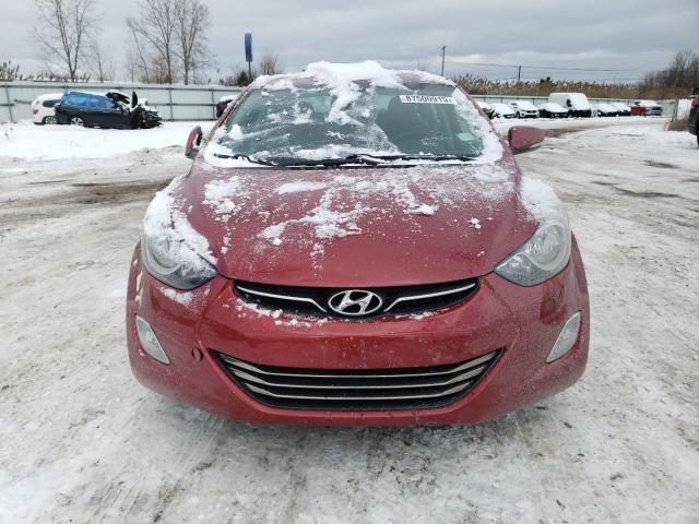  HYUNDAI ELANTRA 2013 Red