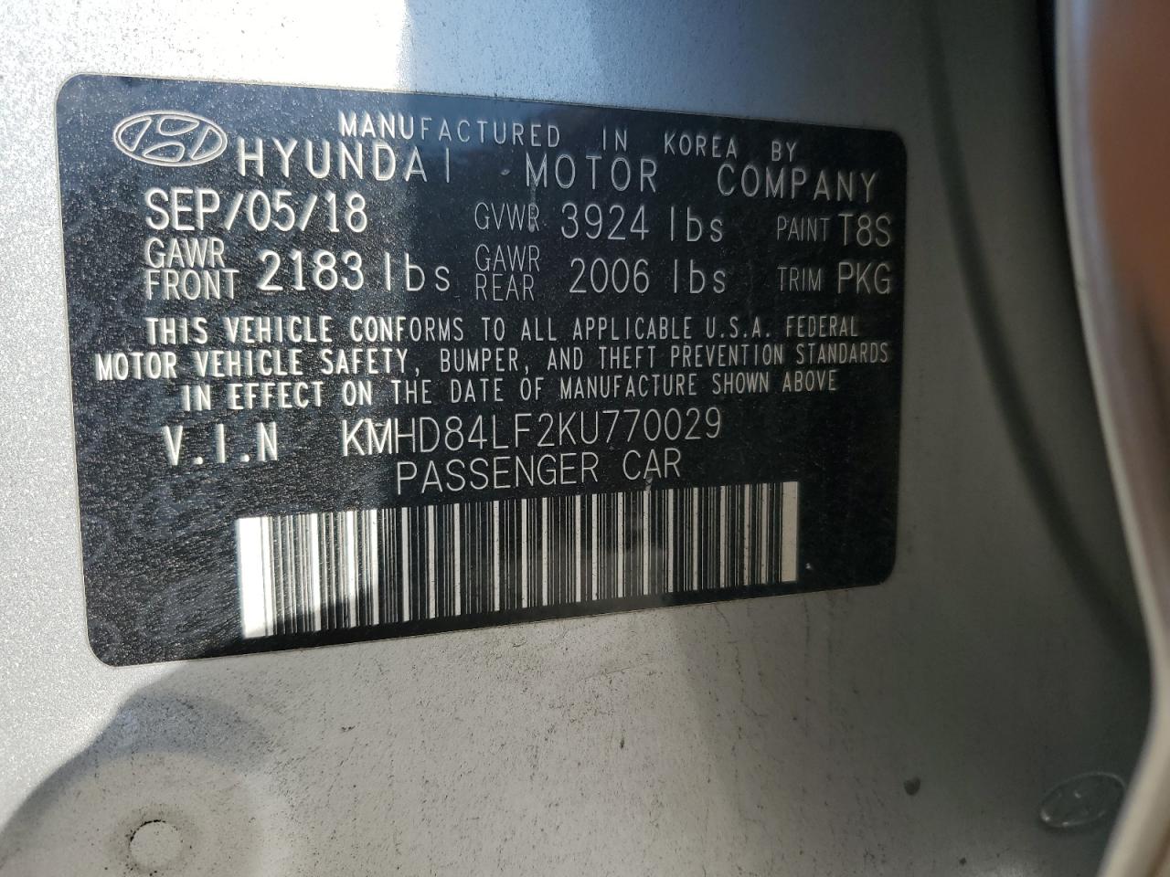 2019 Hyundai Elantra - Image 13