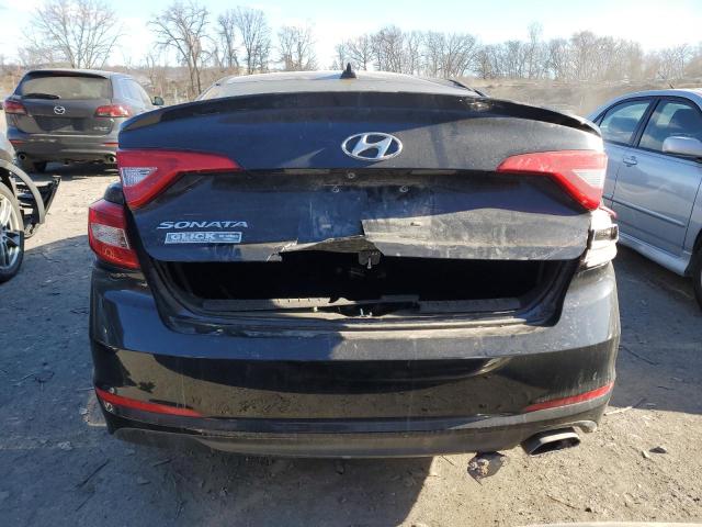 Sedans HYUNDAI SONATA 2016 Czarny