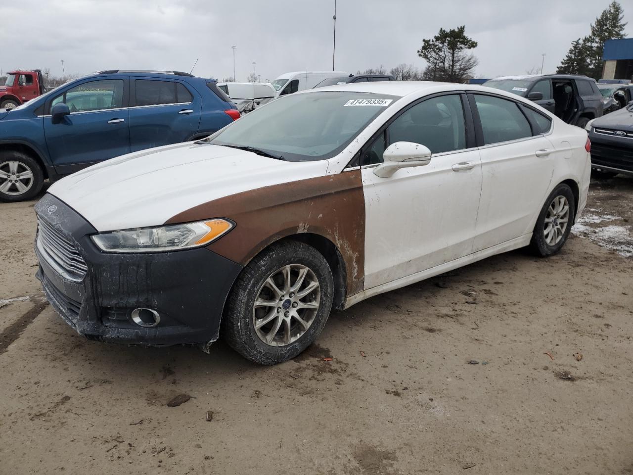 VIN 3FA6P0H93DR191353 2013 FORD FUSION no.1