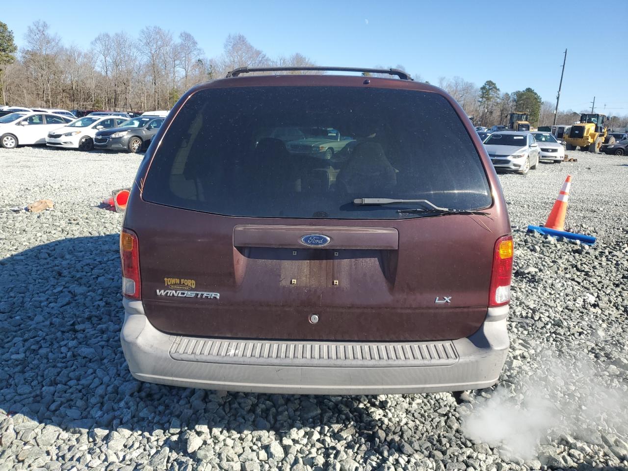 2000 Ford Windstar Lx VIN: 2FMZA5145YBA32743 Lot: 41564265