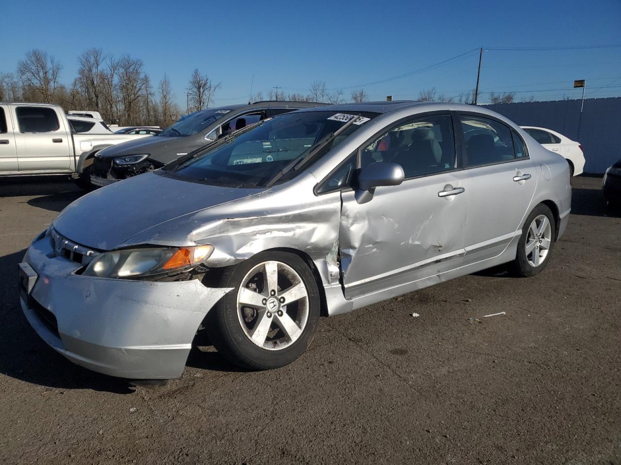 2007 Honda Civic Ex VIN: 1HGFA16837L134053 Lot: 42550485