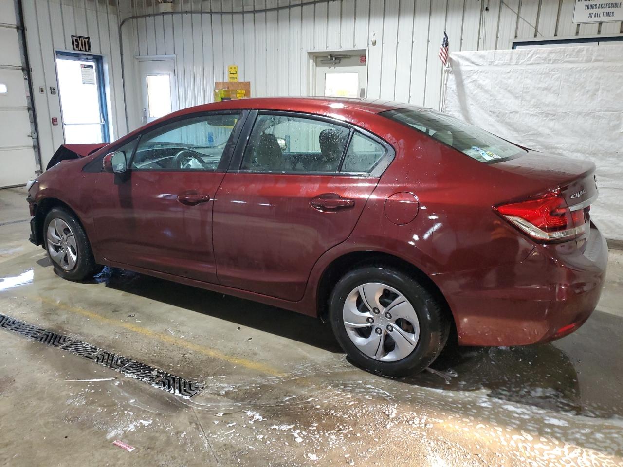 VIN 19XFB2F5XFE703642 2015 HONDA CIVIC no.2