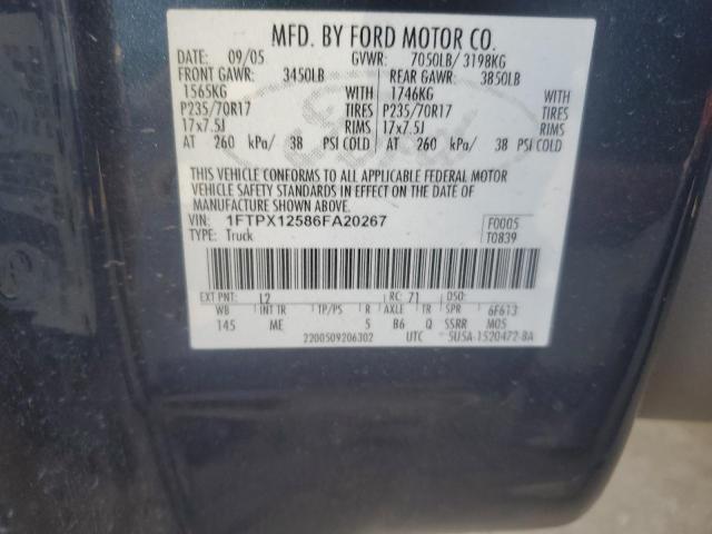 2006 FORD F150 