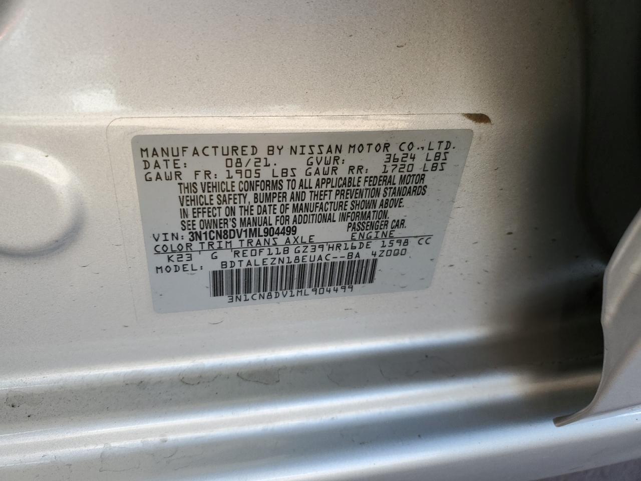 2021 Nissan Versa - Image 14