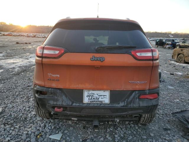 Паркетники JEEP CHEROKEE 2016 Оранжевий