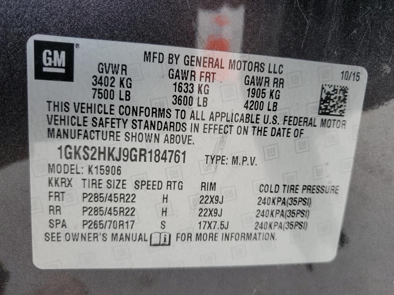 2016 GMC Yukon - Image 13