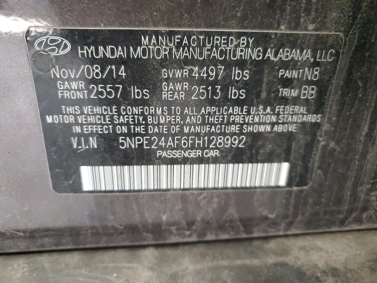 2015 Hyundai Sonata - Image 12