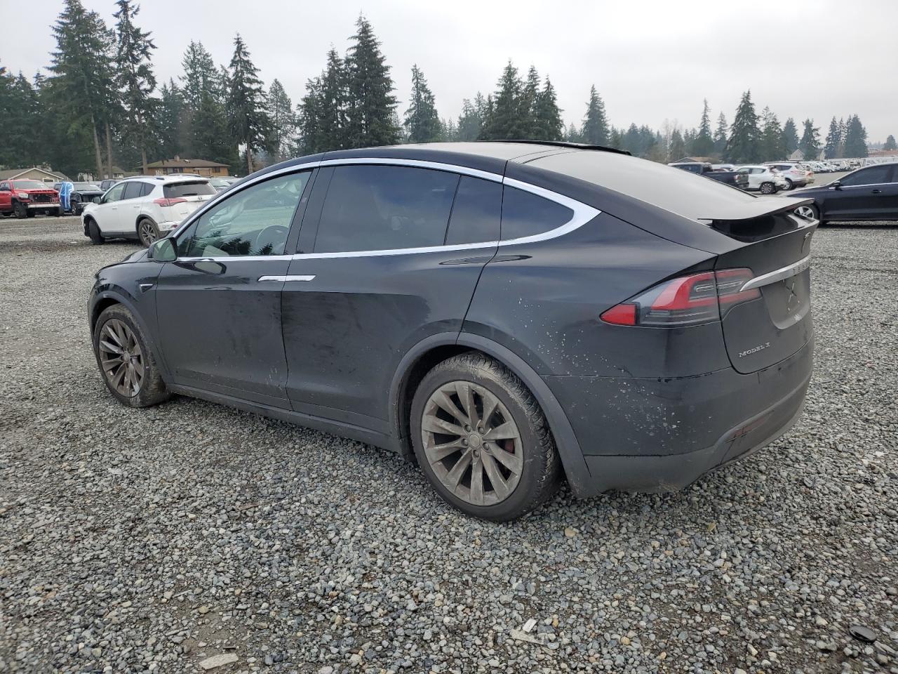 VIN 5YJXCDE49HF053723 2017 TESLA MODEL X no.2