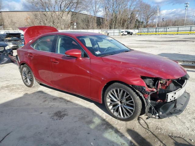  LEXUS IS 2015 Czerwony