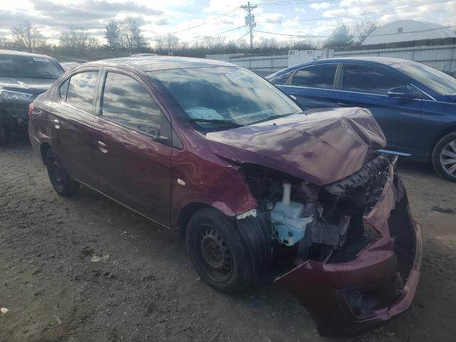  MITSUBISHI MIRAGE 2018 Burgundy