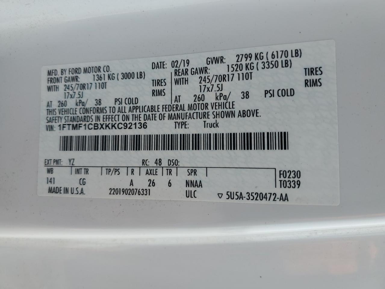 2019 Ford F-150 - Image 12