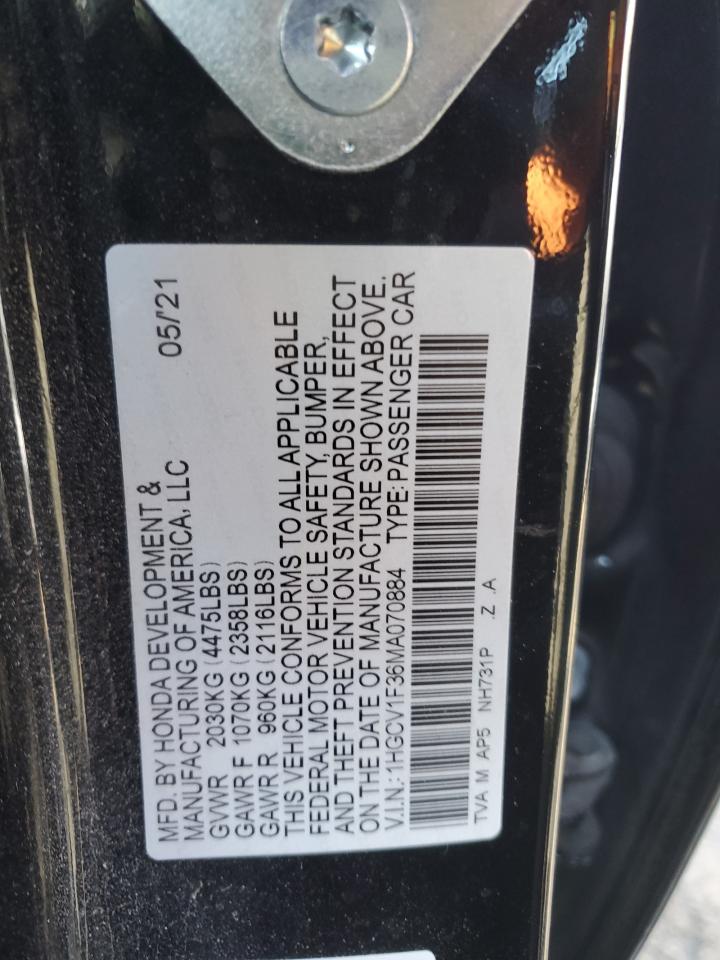 2021 Honda Accord - Image 12