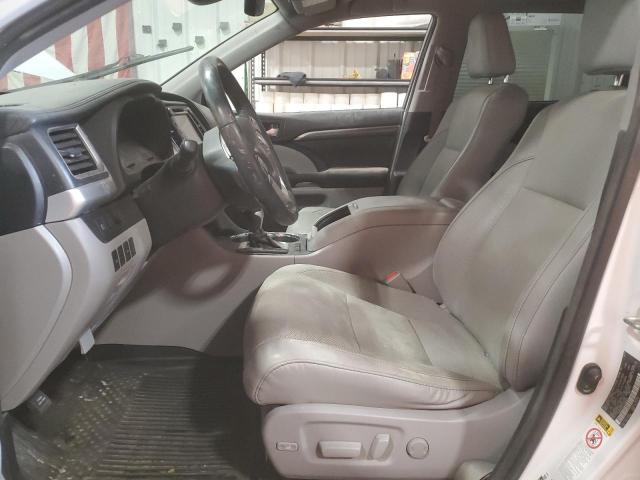  TOYOTA HIGHLANDER 2018 Білий