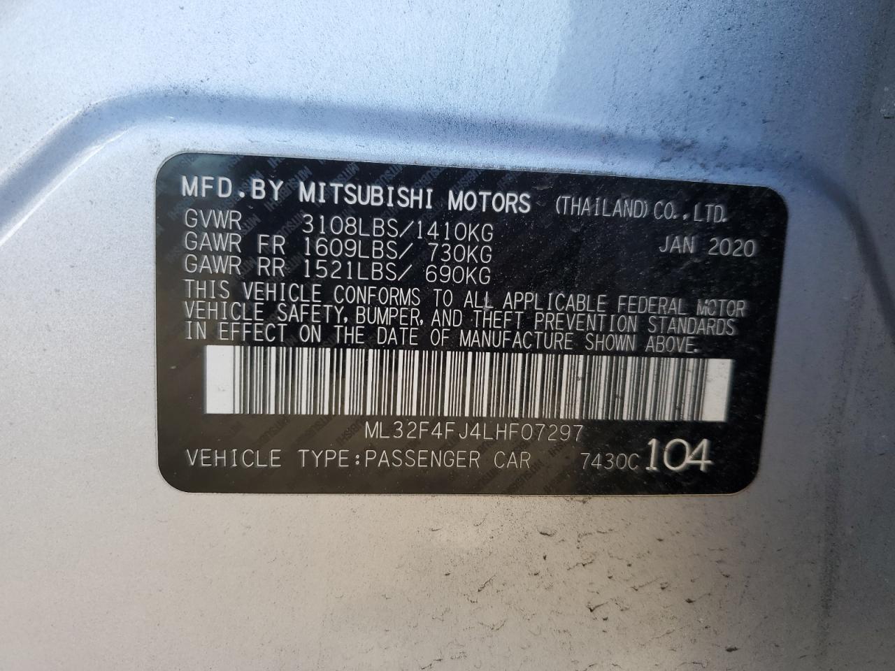 2020 Mitsubishi Mirage - Image 14