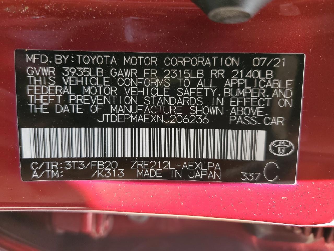 2022 Toyota Corolla - Image 14