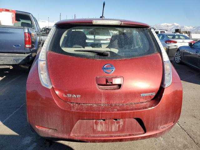 Хэтчбеки NISSAN LEAF 2012 Красный