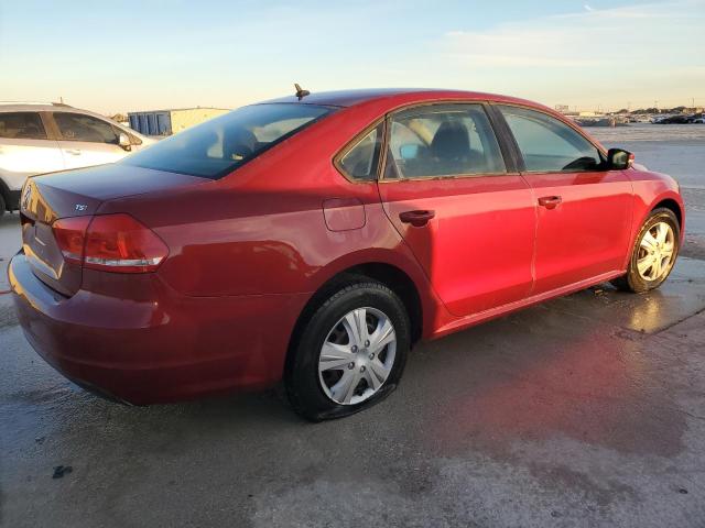  VOLKSWAGEN PASSAT 2015 Бургунді