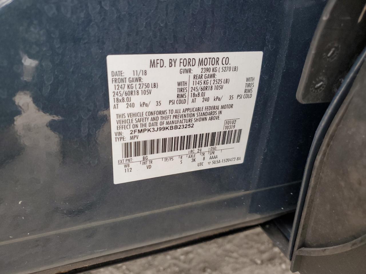 2019 Ford Edge - Image 13