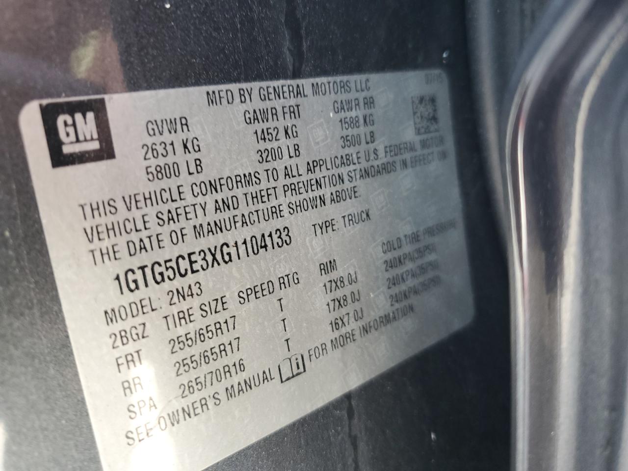 2016 GMC Canyon - Image 13