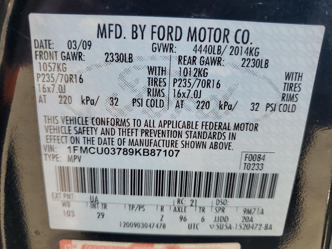 2009 Ford Escape - Image 14